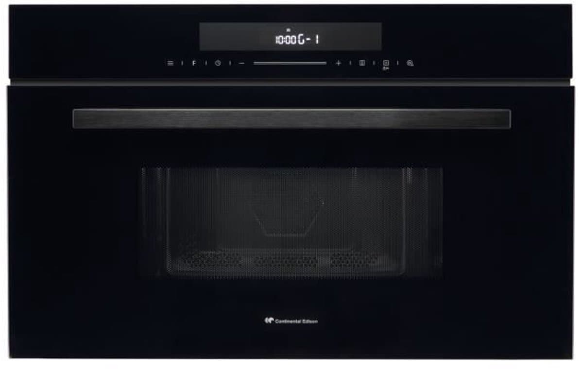 Inbouwmagnetron - CONTINENTAL EDISON - 1450 W - 34 L - Grillcombinatie - CEMO34CEB3 - 59,5 x 38,3 x 49,2 cm - Zwart — afbeelding 1