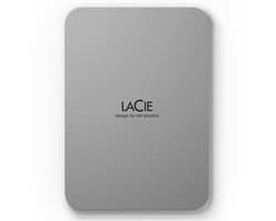 Seagate Lacie Mobile Drive externe harde schijf 4 TB USB Type-C 3.2 Gen 1 (3.1 Gen 1) Zilver