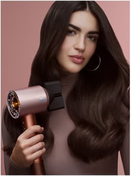 DYSON Supersonic Nural Straight + Wavy - Amber Silk Föhn Roze — thumbnail 4