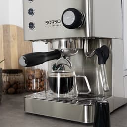 SORSO Espresso machine - Roestvrij staal — thumbnail 4