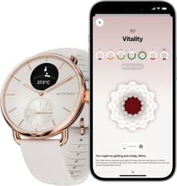Withings ScanWatch 2 - 38mm - Hybride Smartwatch - Ros�Goudkleurig — thumbnail 3