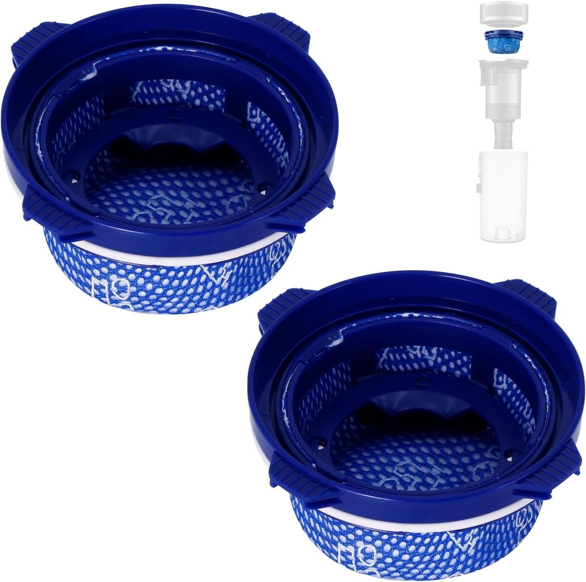 Geschikt voor Vervangende filtercartridge voor Samsung Jet 75/70/75+/60/VS9000RL Mini draadloze stofzuiger HEPA-filteraccessoire (2-pack) — afbeelding 1