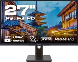 Bureaumonitor 27’’ inch FULL HD 100 Hz JN-IPS27FHDR-C65W-HSP — thumbnail 1