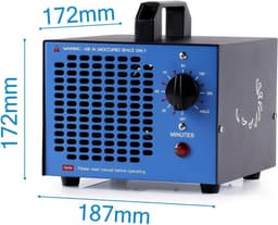 White-Label® Ozon Generator - Ozon Apparaat - Ozongenerator - Luchtreiniger - Lucht Verschoner - Lucht Sterilisatie - Blauw — thumbnail 3
