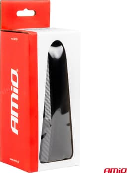 AMiO Universele Haaienvin Autoradio AM-FM Antenne Carbon — thumbnail 4