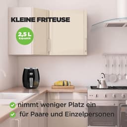 Heteluchtfriteuse 2.5 Liter Compact - Gezond Frituren met 85% Minder Vet — thumbnail 3
