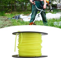 3mm Vierkante Brush Cutter Draad voor Buitentools - Professionele Onkruidaccessoires voor de meeste Grasmaaiers — thumbnail 3