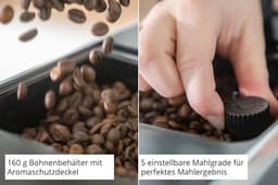 Volautomatische Espressomachine met Bonenmaler - 1.2L Capaciteit — thumbnail 2