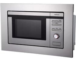 Inbouw Magnetron RVS 20 Liter 800W met Grill 1000W
