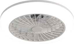 plafondventilatormetverlichting-Bladloze LED Plafondlamp 46cm Wit Met Afstandsbediening — thumbnail 2
