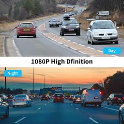 HD Dash Cam Voor Auto met Nachtzicht en Groothoeklens — thumbnail 4