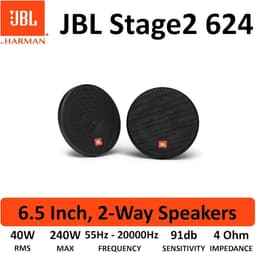 JBL Stage2 624 autospeaker 2-weg 240 W Rond 2 stuk(s) — thumbnail 4