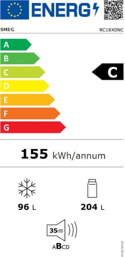 Smeg Koelvriescombi RC18XDNC |  | 8017709343248 — thumbnail 2