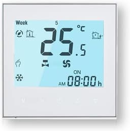 Programmeerbare Wifi Thermostaat met Touchscreen voor Verwarming en Koeling — thumbnail 1