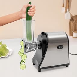 Elektrische Groentesnijder 6-in-1 Keukenmachine voor Raspen en Snijden — thumbnail 3