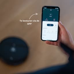 TONIHOMI® G20 + V07 - Combi deal Robotstofzuiger met dweilfunctie en steelstofzuiger - Automatisch opladen - Robotstofzuiger met app - Robotstofzuiger huisdieren - Dweilrobot - Zwart — thumbnail 3