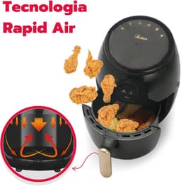 Compacte 2 Liter Heteluchtfriteuse met Digitaal Display en Timer tot 200 °C — thumbnail 5