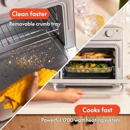 Airfryer 1700 Watt met 24L Capaciteit en Vaatwasmachinebestendige Accessoires — thumbnail 3
