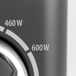Magnetron 20 Liter, Eenvoudige Bediening, 700 Watt Vermogen, Draaitafel Ø 24,5 cm, Antraciet — thumbnail 5