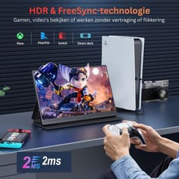 White-Label® Portable Monitor - Draagbare Scherm - Uitbreider - Full HD — thumbnail 4