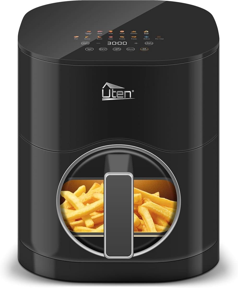 Dual Blaze Heteluchtfriteuse met Kijkvenster en Kleurenscherm - 5,5 L — afbeelding 1