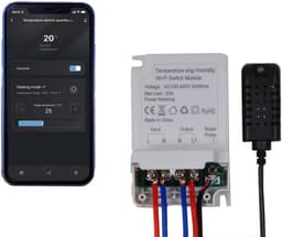 Draadloze Wifi Temperatuurregelaar met App voor Thuiskokers en Kassen — thumbnail 1