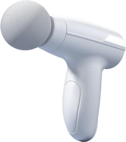 Spierontspanningsapparaat - Massagepistool - Spierherstel - 3 Vibratieniveaus - 15x12x53cm - Wit — thumbnail 1