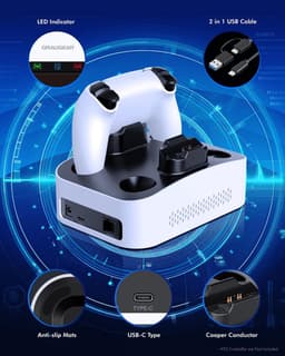 Externe Harde Schijf Station - Opslag Dock - Data Back-up - Snelle USB 3.0 - 35 inch - Zwart — thumbnail 5