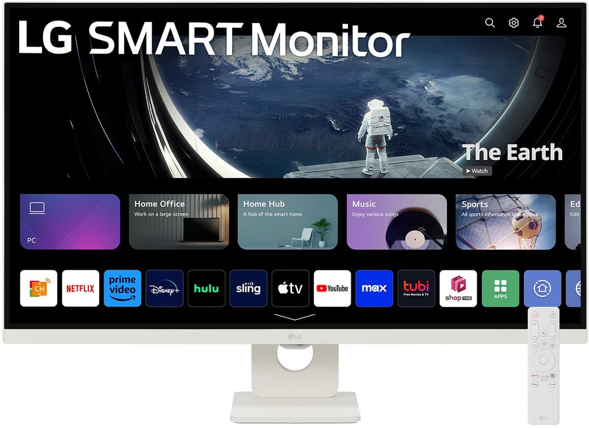 LG 32U721SA-W computer monitor 80 cm (31.5") 3840 x 2160 Pixels 4K Ultra HD LCD Wit — afbeelding 1