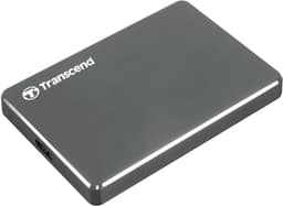 Transcend StoreJet® 25C3N – 2 TB Externe harde schijf (2,5 inch) USB-A 3.2 Gen 1 – Grijs metallic TS2TSJ25C3N — thumbnail 2