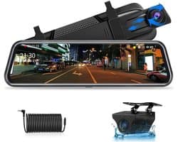 SAVI® Dashcam Voor en Achter - Dashcam - Dashcam Voor Auto - Zwart - ‎35cm x 12cm x 9cm