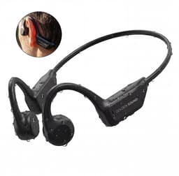 Golden Sound Run - Bone Conduction - Sport oordopjes - Open ear sporthoofdtelefoon - Hardlopen - Oortjes draadloos - 10 uur batterijduur - Sport — thumbnail 1