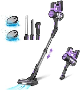 Lunekiss Draadloze Stofzuiger 30 kPa – 350W – 9‑in‑1 Steelstofzuiger – 50 min Accuduur – 0,6–1 L Stofbak — thumbnail 1