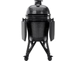 The Bastard Core Large Gloss Graphite Kamado BBQ