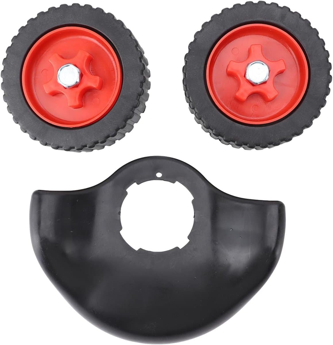 Grastrimmer Wielen - Duwmaaier Accessoire - Arbeidsbesparend Maaien - Afneembaar Ontwerp - 295 cm — afbeelding 1