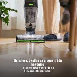 MIRA® Steelstofzuiger met snoer - Steelstofzuiger - Stofzuiger - Grijs/Groen- ‎25cm x 27cm x 112cm — thumbnail 2