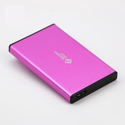 250 GB Externe Harde Schijf USB 3.0 Supersnel 2.5 inch Draagbaar Roze — thumbnail 1