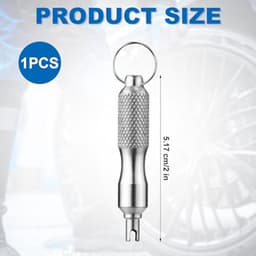Draagbare Ventielkern Verwijdertool - Eenvoudig Ventielkern Ontkoppelen - Compact Design — thumbnail 5