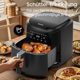 Grote heteluchtfriteuse XXL 9 liter met 9 programma's en LED-display — thumbnail 4