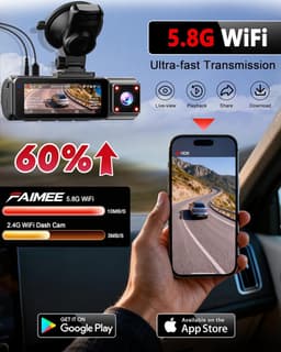4K Dashcam voor Auto - Hoge Resolutie Rijbeveiliging — thumbnail 5