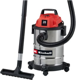 Einhell Elektrische Nat-/Droogzuiger TC-VC 2045 S - 900 W - 180 mbar - 20 L - Blaasaansluiting - Incl. diverse accessoires - kunststofslang 1,5 m - 3-delige kunststof buis - Schuimfilter — thumbnail 1