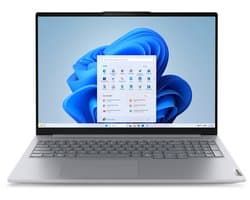 Lenovo ThinkBook 16 G8 IRL - 16" WUXGA (1920x1200) IPS 300nits Anti-glare - Intel Core i5-13420H - 16GB DDR5 - 512GB M.2 SSD - Vingerafdrukscanner - Windows 11 Pro