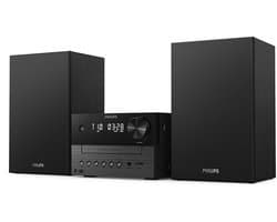 PHILIPS TAM3505M2 Micro-muzieksysteem, Bluetooth, cd-speler, USB, Auracast FM en DAB-radio, 85% PCR-materiaal