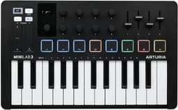 Arturia Minilab 3 - MIDI keyboard & pad controller - Zwart — thumbnail 5