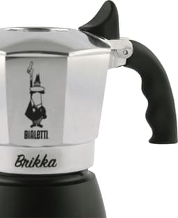 Bialetti Brikka Revolution 2 Kops – Espressopot met Crema – Aluminium Mokapot – Voor Authentieke Italiaanse Espresso — thumbnail 4
