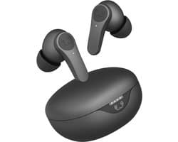 Fresh ’n Rebel Twins Rise - Draadloze Oordopjes met Noise Cancelling - Draadloos Opladen - 30 Uur Speelduur - Storm Grey