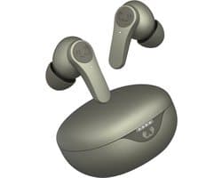 Fresh ’n Rebel Twins Rise - Draadloze Oordopjes met Noise Cancelling - Draadloos Opladen - 30 Uur Speelduur - Dried Green