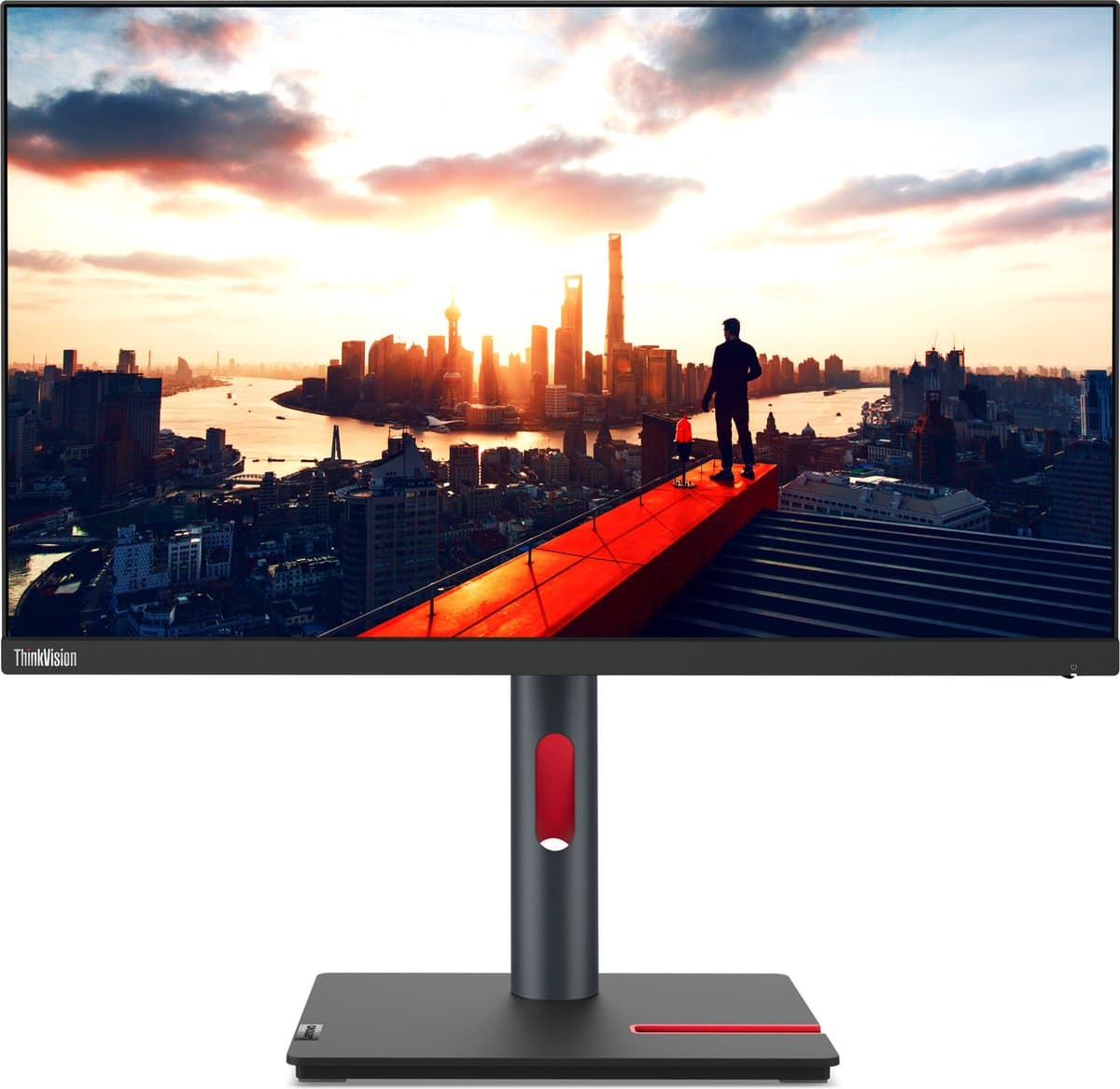 Lenovo ThinkVision P24h-30 LED display 60,5 cm (23.8") 2560 x 1440 Pixels Quad HD Zwart — afbeelding 1