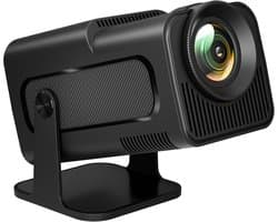 Projector Miniprojector 1080P 4K Native | Home Theatre-Projector Ondersteunt Wifi 5G BT5.0 | Android 11 OS Auto Keystone | 220 Graden 135 Inch Voor Telefoon/Pc/Computer Mini Beamer