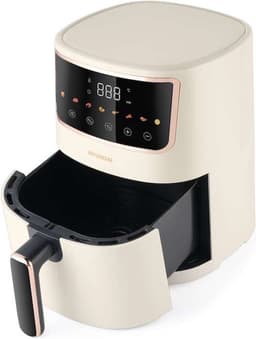 Hyundai Electronics - Digitale airfryer met Kleurendisplay - 4.2 Liter - Wit Rosegoud — thumbnail 4